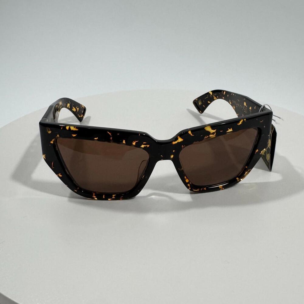 Karen Walker 57mm Cat Eye Dark Tortoise Brown Acetate Sunglasses with Case New - Picture 3 of 8